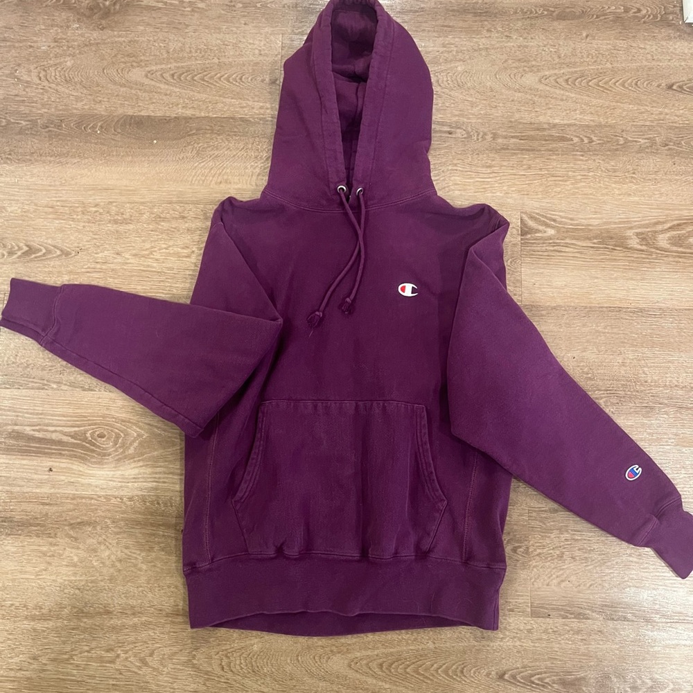 Champion Purple Hoodie